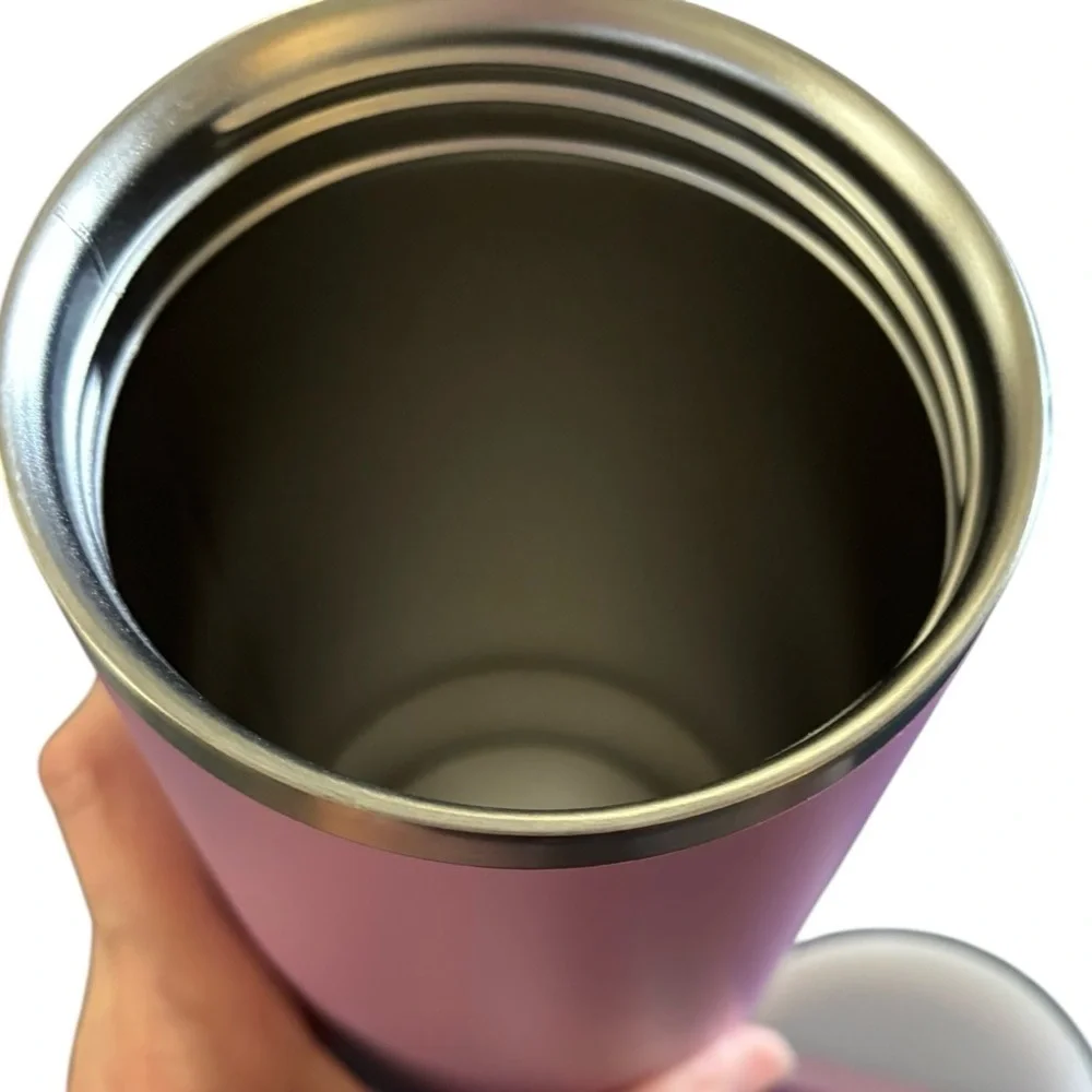 Stanley 40 oz Stainless Quencher Tumbler W/Lid Purple Large Handle No Straw Logo - Picture 7 of 7